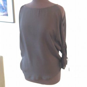Michael Kors 100% Silk Going-Out-Top Size Medium
